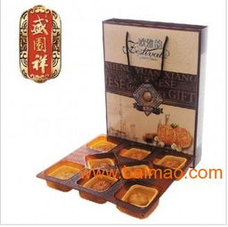 盛園祥 中秋送禮佳品，廣式月餅禮盒包裝的藝術與匠心